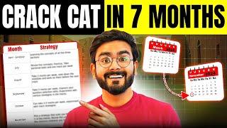 CAT PREPARATION Full 7 month Strategy REVEALED | Crack CAT 2024