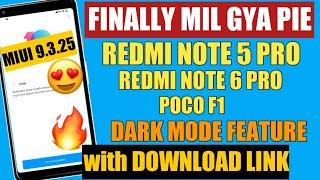 MIUI 10 9.3.25 ANDROID PIE FOR REDMI NOTE 5 PRO (DARK MODE AND MANY NEW FEATURE)