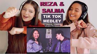 Reza Darmawangsa -DJ TIKTOK SING-OFF TIK TOK MEDLEY vs SALMA | REACTION!!