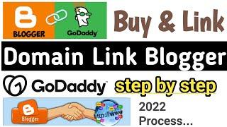 How To Custom Domain Setup On Blogger With Godaddy | Blogger New Interface 2022  | Hindi Blogging