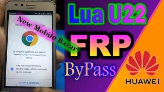 huawei lua u22 frp bypass without pc google account remove I