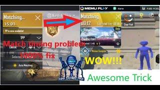 How to fix pubg mobile matching time on emulator | Tips to Reduce Matching time effectively Pubg