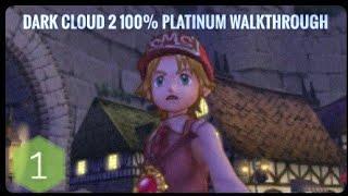 Dark Cloud 2 100% 4K Platinum Walkthrough Part 1 Opening Cinematics