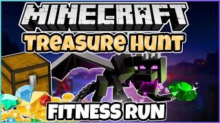  Dragon Treasure Hunt  Minecraft Fitness Run | Brain Break | GoNoodle Inspired