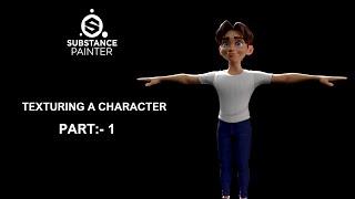 Character Texturing in substance painter Part: -1