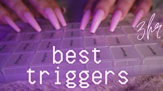 ASMR Best Triggers For Sleep Compilation (No Talking) Tapping & Scratching