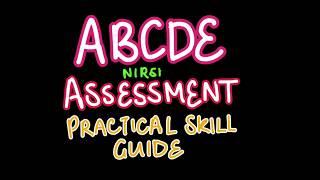 ABCDE ASSESSMENT PRACTICAL SKILL GUIDE | NURSING THEORY