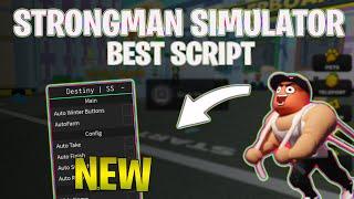 *NEW* Strongman Simulator Script (PASTEBIN 2024) (INFINITE STATS, AUTOFARM, AUTO REBIRTH, ESP)