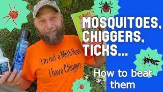 Keeping your body free from mosquitoes, chiggers, and ticks