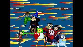 MUGEN Fight - Disney vs. Cartoon Network