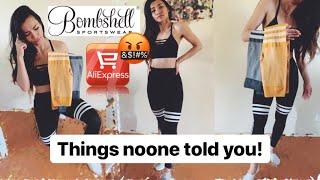 Bombshell Sportswear | AliExpress Sock Leggings | Brutally Honest Review | Not Sponsored