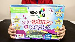 Magic Prank Science Experiments STEM kit by WonderLab - Peephole View Toys