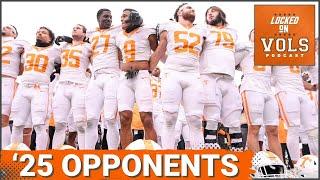 Ranking Tennessee Football’s 2025 Schedule Opponents: Massive Road Games at Alabama, Florida