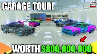 My RARE GTA 5 Car Collection Garage Tour! $800,000,000 WORTH OF MODDED VEHICLES (2024)