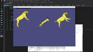 mesh based inverse kinematics