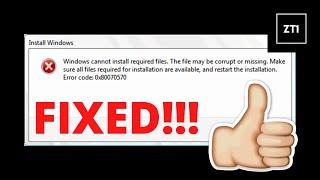 Error Code 0x80070570 Fix (Fixed on 2022 Windows 10)