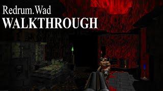 Doom 2 Custom Level Walkthrough: Redrum.Wad