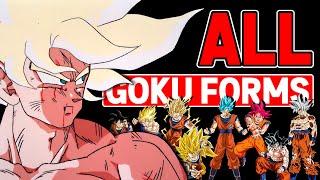 Dragon Ball Z - All Goku Forms Explained