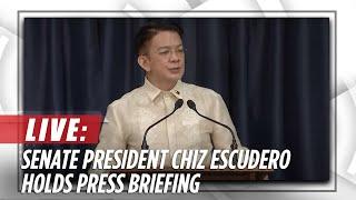 Senate President Chiz Escudero holds press briefing ahead of #SONA2024 | ABS-CBN News