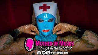 Mother of Masks ASMR: Rubber Nurse Latex Sounds Transparent Latex Gloves