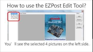 [Soundwin] How to install and use EZPost Digital Signage Edit Tool ? 150114