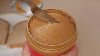 First dip into a jar of peanut butter