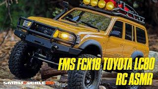 RC ASMR with the FMS FCX18 Toyota LC80