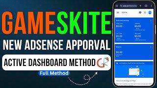 AdSense Active Dashboard New Method | AdSense Approval New Full Method Approval In 24 Hour