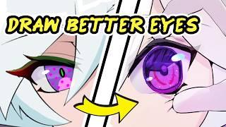 How I Applied REALISTIC Anatomy to Improve My Anime Eyes