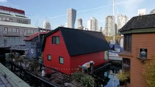 Sea Village Boathouse in Granville Island ️ Vancouver BC CANADA