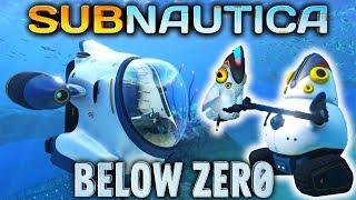 СОЗДАНИЕ НОВОГО ТРАНСПОРТА "МОРЕХОД" И ПИНГВИН-ШПИОН - SUBNAUTICA: BELOW ZERO #12