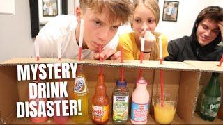 HILARIOUS MYSTERY DRINK DISASTER | DON'T CHOOSE THE WRONG MYSTERY DRINK  CHALLENGE