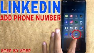   How To Add Phone Number On Linkedin 