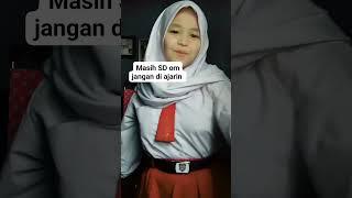 om jangan om #gemoy #bocil #sd #semok #hijab #cantik