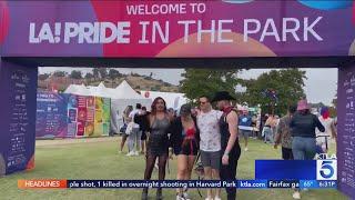 Pride in the Park celebrations continue in downtown L.A.