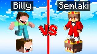 Billy Block vs Semlaki Block Überleben Battle in Minecraft!