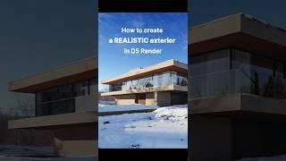 How to create a REALISTIC exterior in D5 Render？ Artists:@NunoSilva3d