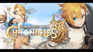 The Beginning of new journey Summoners War Chronicles Gameplay #4 (No Commentary)