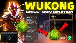 Wukong character combination 2024 | Best character combination in free fire  | Wukong ability 2024