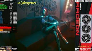 Cyberpunk 2077 Ultra Ray Tracing FSR 2.1 Quality 1440p | RX 7900 XTX | R7 5800X 3D