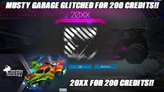 *NEW* Musty's Garage GLITCHED For 200 Credits!! RIGHT NOW In The Rocket League Item Shop 1/26/25