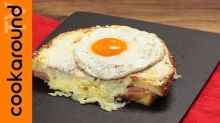 Croque madame rustico / Panini rustici francesi