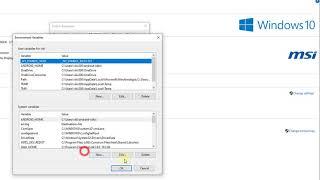 { Fixed } : Environment Variable is disabled? Can't edit environment variables in windows