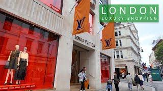 Poshest Shopping Street in London | New Bond Street | Walking Tour | 4K UHD 60 FPS