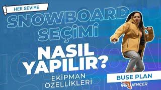 SNOWBOARD EKİPMAN SEÇİMİ NASIL YAPILIR? | @planbuse  İLE WİNTERFEST'E HAZIRLANDIK!