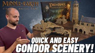 Paint Gondor Buildings for The Battle of Osgiliath! Middle Earth Mondays #mesbg