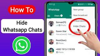 How To Hide Whatsapp Chats (2023) | How To Hide Your Whatsapp Chat