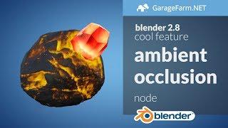 Blender 2.8 ambient occlusion node