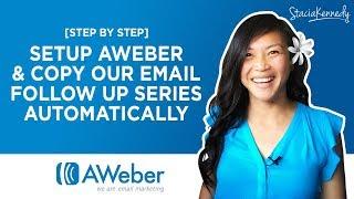 Aweber Email Autoresponder Followup Sharing Full Tutorial