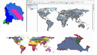 Digital Soil Data download, Projection and Extraction for Hydrological Modeling using SWAT